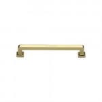 M Marcus Heritage Brass Square Vintage Design Cabinet Pull 101mm Centre to Centre